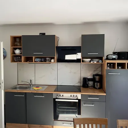 Helle Balkonwohnung Juist Hooksiel Buitenkant foto