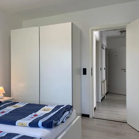 Helle Balkonwohnung Juist Hooksiel Buitenkant foto