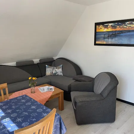 Helle Balkonwohnung Juist Hooksiel Buitenkant foto
