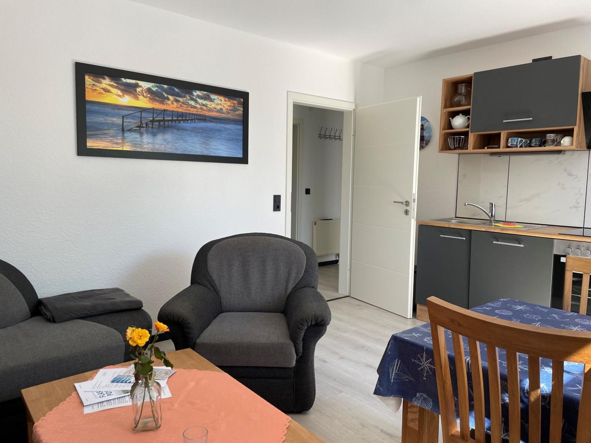 Helle Balkonwohnung Juist Apartment Hooksiel